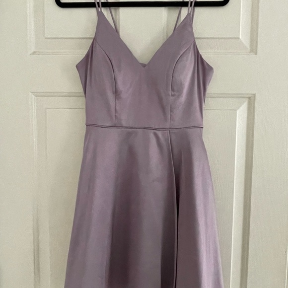 Sequin Hearts Fit and Flare A-line Dual Strap Mini Dress Size 5 - Picture 3 of 11